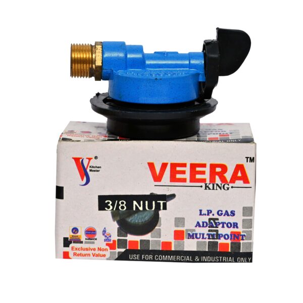 Veera king- LPG Regulator (Adaptor) Multipoint